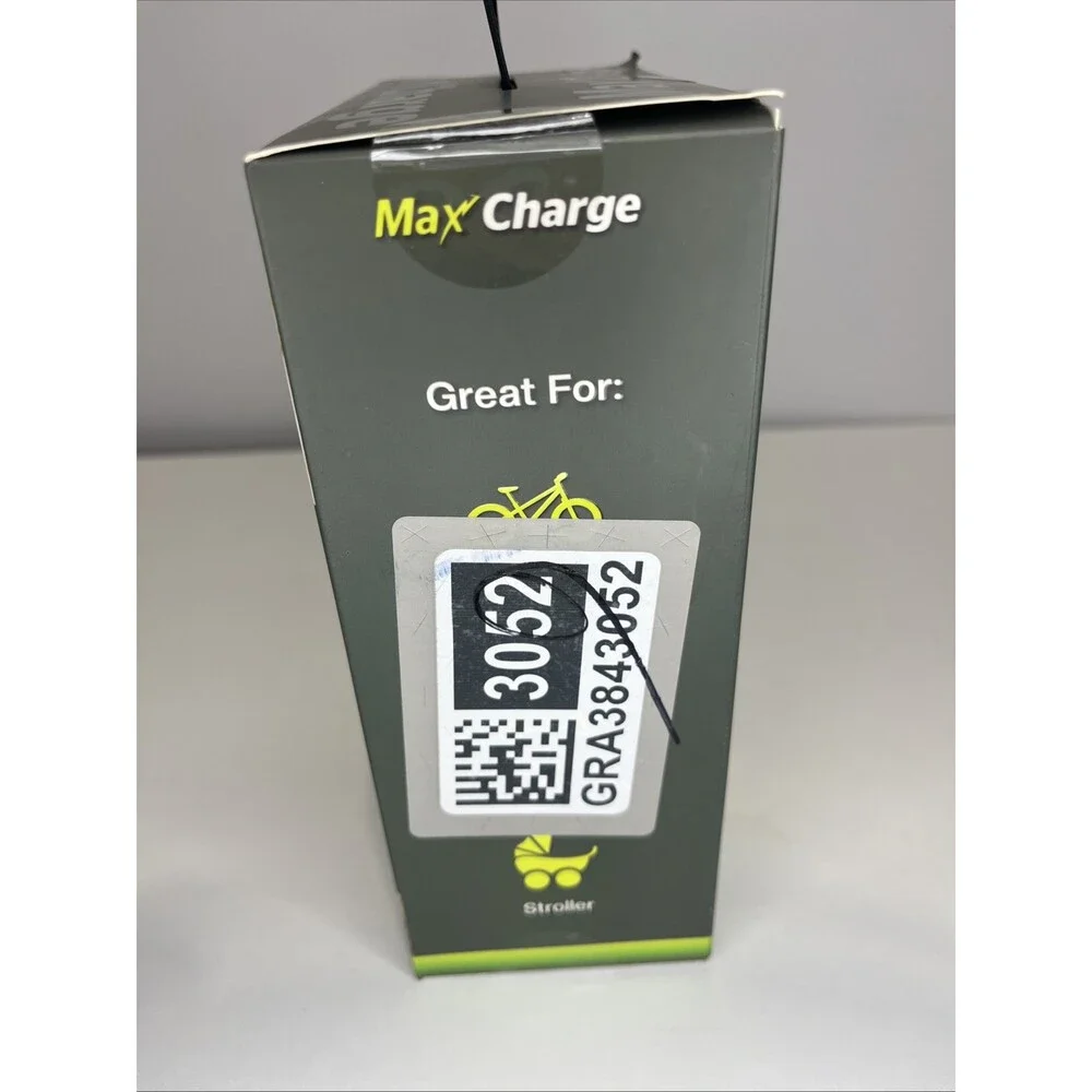 Phone Holder Cradle for Scooter Bike Stroller 360° Rotation Black NiB Sealed
